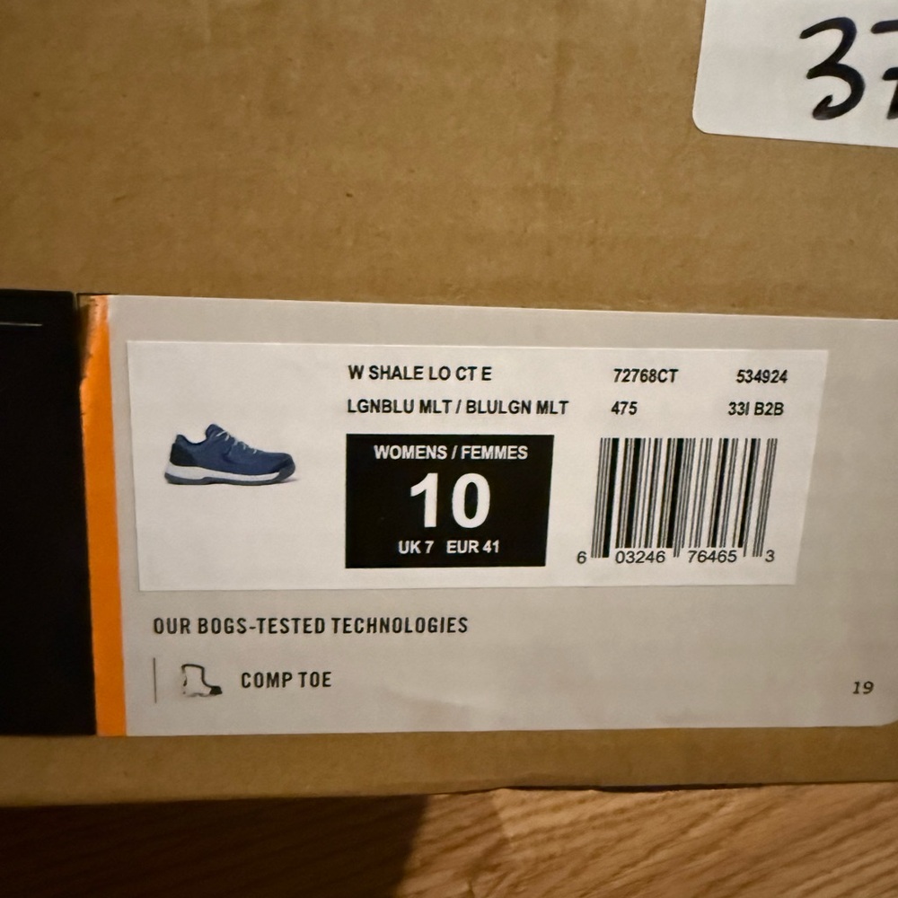 Bogs Composite Toe Low Work shoe women’s size 10 new in box - Picture 6 of 8